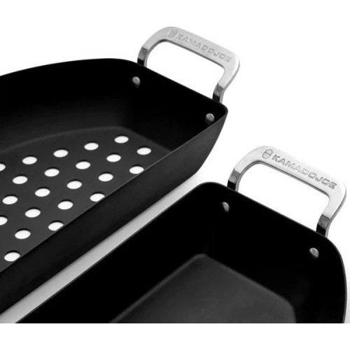 Kamado Joe carbon steel pan set, 2 pcs