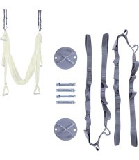 Ceiling Cross Mount with Straps inSPORTline Hemmokstrap