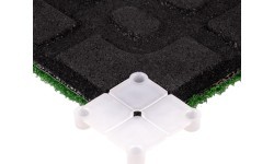 Apsauginis grindų kilimėlis inSPORTline Grasteko 100 x 100 x 2 cm