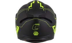 Мотошлем Cassida Integral GT 2.1 Flash матовый черный / флуоресцентный желтый / темно-серый