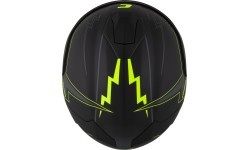 Motorcycle Helmet Cassida Integral GT 2.1 Flash Matte Black/Fluo Yellow/Dark Gray