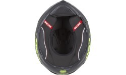 Motociklo šalmas Cassida Integral GT 2.1 Flash matinė juoda / fluorescencinė geltona / tamsiai pilka