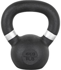 Cast Iron Kettlebell inSPORTline Powder 4 kg
