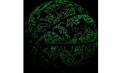 Krepšinio kamuolys Meteor Fluo, 7 dydis - Mėtinė