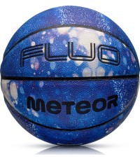 Basketball meteor fluo - White/Blue