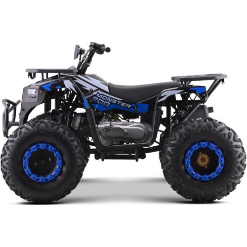Квадроцикл бензиновый 200CC MONSTER, синий