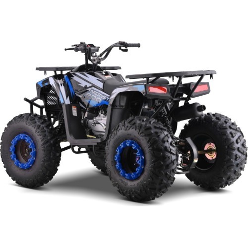 Keturratis benzininis 200CC MONSTER, mėlynas