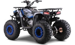200CC MONSTER Blue Petrol Quad Bike