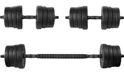 A set of dumbbells 2x 15 kg Spokey PONDUS 30