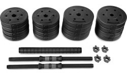 A set of dumbbells 2x 15 kg Spokey PONDUS 30
