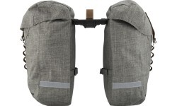 Bicycle rack bag Racktime Heda 2.0 // 24.5L (grey)