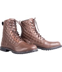 Moteriški motociklininkų batai W-TEC Leocia Brown - Ruda