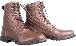Moteriški motociklininkų batai W-TEC Leocia Brown - Ruda