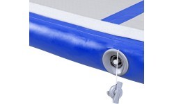 Надувной гимнастический мат inSPORTline Airstunt 500 x 100 x 10 см, белый