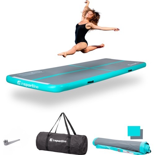 Inflatable Exercise Mat inSPORTline Airstunt 500 x 100 x 10 cm Gray