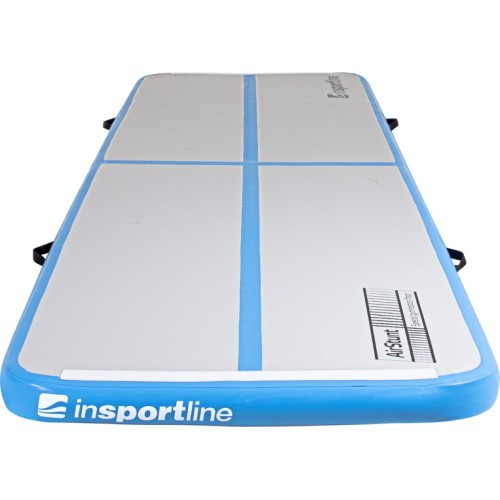 Inflatable Exercise Mat inSPORTline Airstunt 400 x 100 x 10 cm White