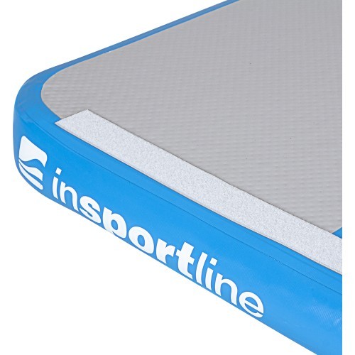 Pripučiamas gimnastikos kilimėlis inSPORTline Airstunt 400 x 100 x 10 cm, baltas