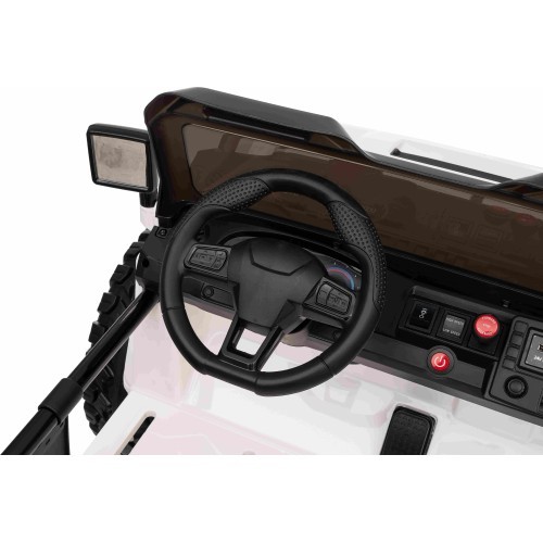 Elektromobilis Extreme Sport 4x4, baltas