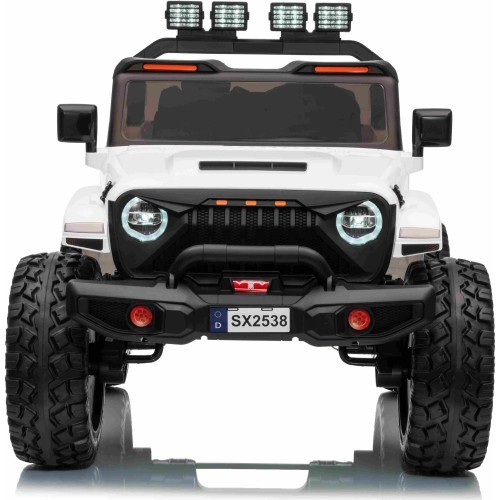 Elektromobilis Extreme Sport 4x4, baltas