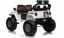 Elektromobilis Extreme Sport 4x4, baltas