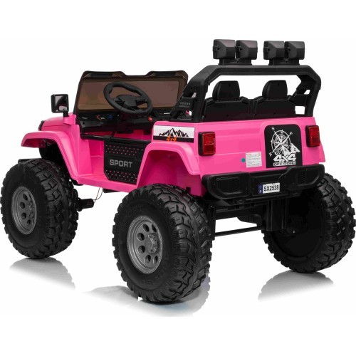 Детский электромобиль Extreme Sport 4x4, розовый