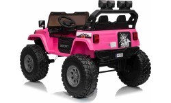 Vaikiškas elektromobilis Extreme Sport 4x4, rožinis