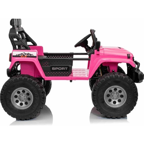 Vaikiškas elektromobilis Extreme Sport 4x4, rožinis
