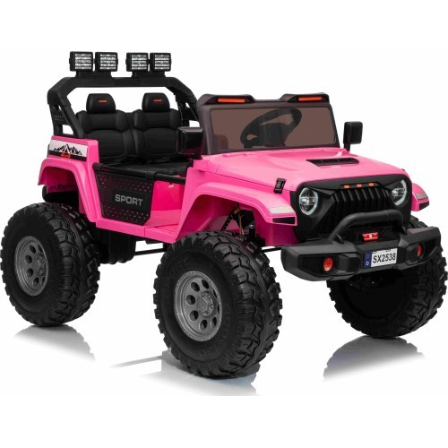 Детский электромобиль Extreme Sport 4x4, розовый