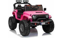Vaikiškas elektromobilis Extreme Sport 4x4, rožinis