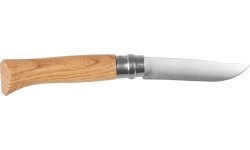 Opinel knife 8 inox oak Animal series - deer