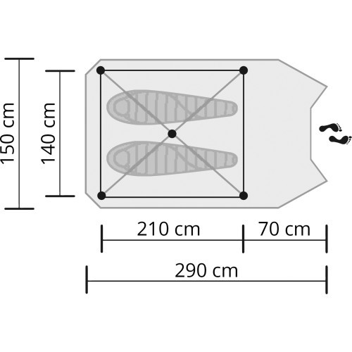Origin Outdoors Tent 'Comodo'