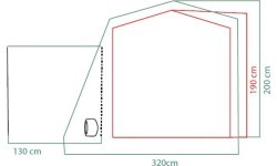 Палатка Coleman FastPitch Forest Lodge 4