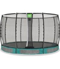 EXIT Allure Premium ground trampoline ø366cm - green