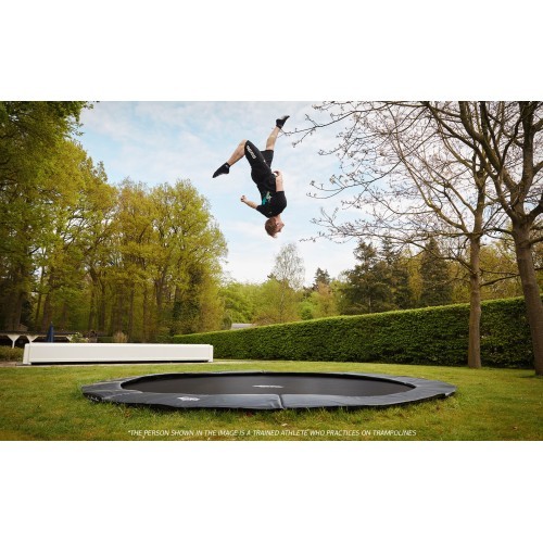 Батут BERG SPORTS Elite FlatGround 330, серый