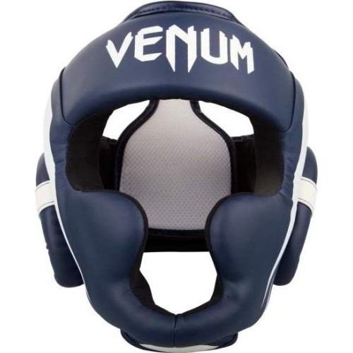 Headgear Venum Elite - White/Navy Blue