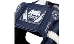 Headgear Venum Elite - White/Navy Blue