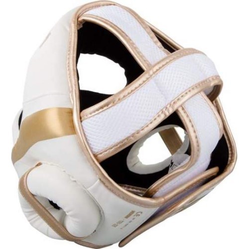 Headgear Venum Elite - White/Gold