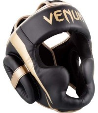 Headgear Venum Elite - Black/Gold