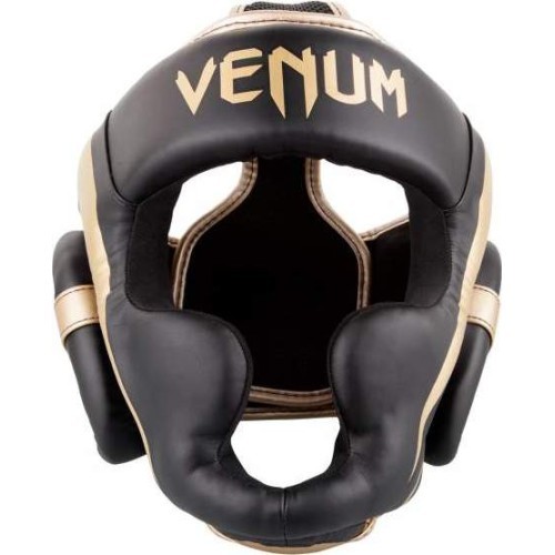 Headgear Venum Elite - Black/Gold