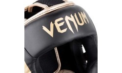 Headgear Venum Elite - Black/Gold