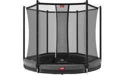 Батут BERG Favorit InGround 270, серый + защитная сетка Comfort