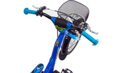 4KIDS Rebel 16" bike, size 10" (25.5 cm), aluminium, blue