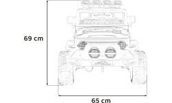 Электромобиль Off-Road CLIMBER, зелёный