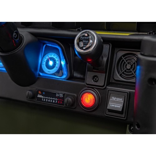 Elektromobilis Off-Road CLIMBER, žalias