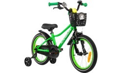 Dviratis Karbon Jazz 16 green neon