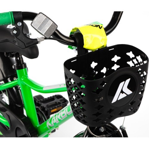 Dviratis Karbon Jazz 16 green neon