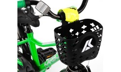 Dviratis Karbon Jazz 16 green neon