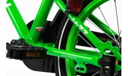 Dviratis Karbon Jazz 16 green neon