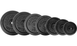 Ketaus svorio diskų rinkinys 2x7 vnt. inSPORTline CastCzech 2 x 0,5–20 kg 30 mm