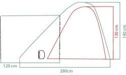 Coleman Tent 'FastPitch Swagger 3'